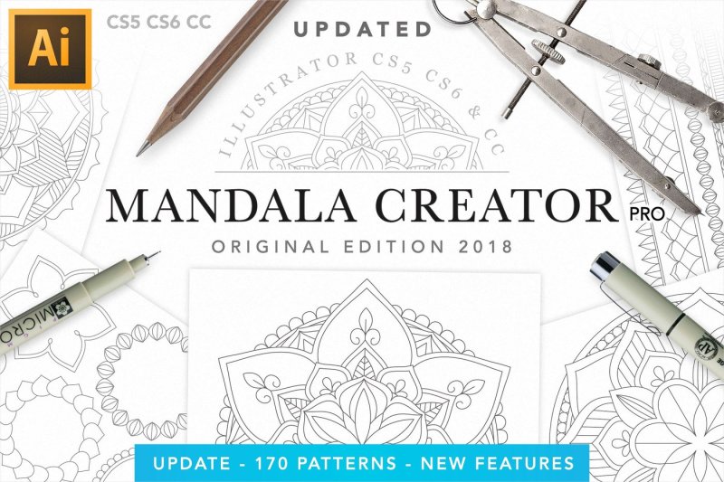 Mandala Creator Plugin Illustrator