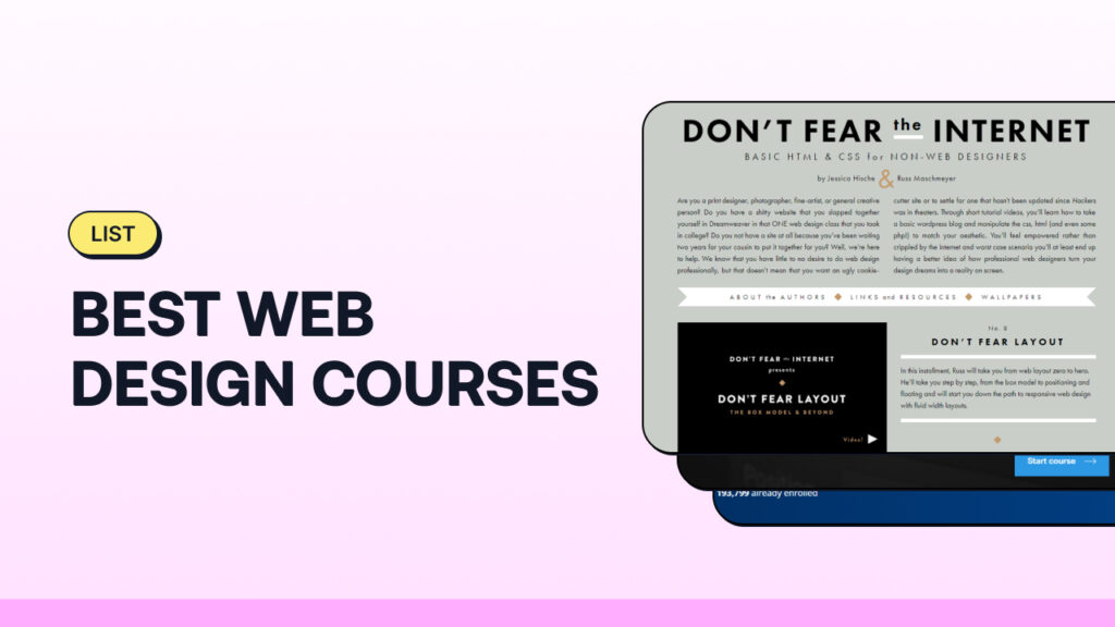 Best Web Design Courses