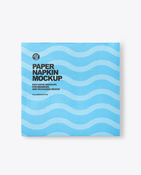 Paper Napkin Mockup