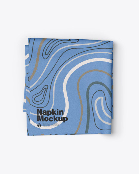 Textured Napkin Mockup