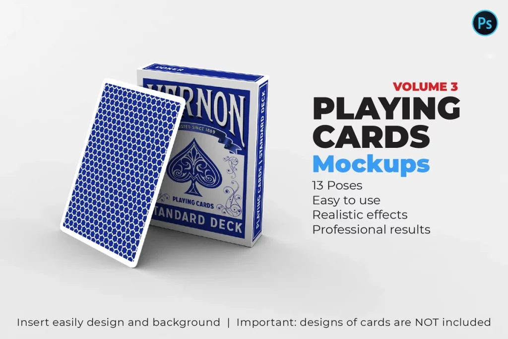 Playing Cards Mockup V.3