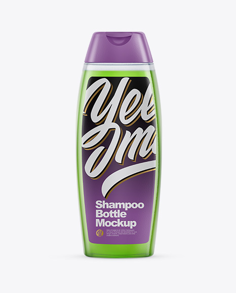 Shampoo Bottle Mockup Template