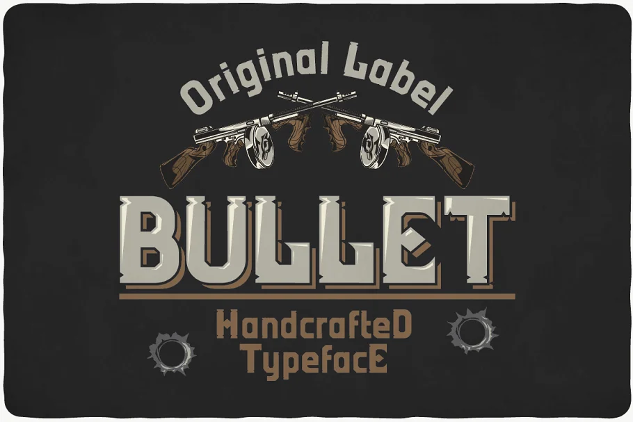 Bullet Typeface