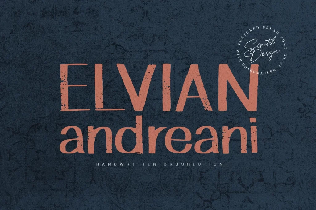 Elvian Andreani - Apocalypse Font