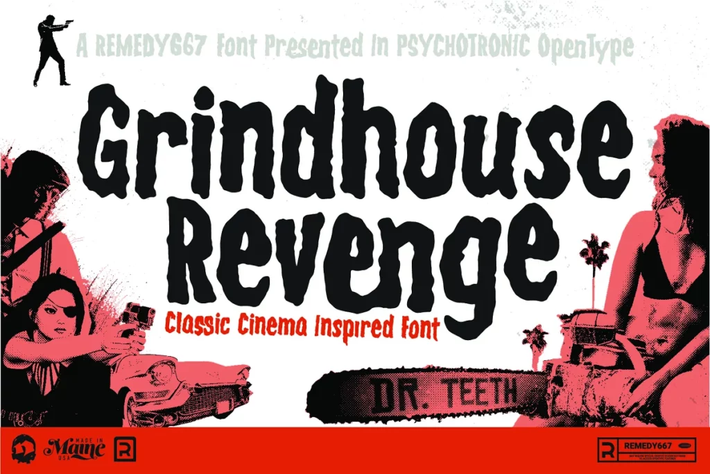 Grindhouse Revenge - Font