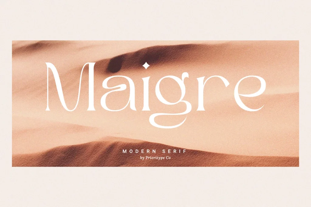 Maigre - Bohemian Font