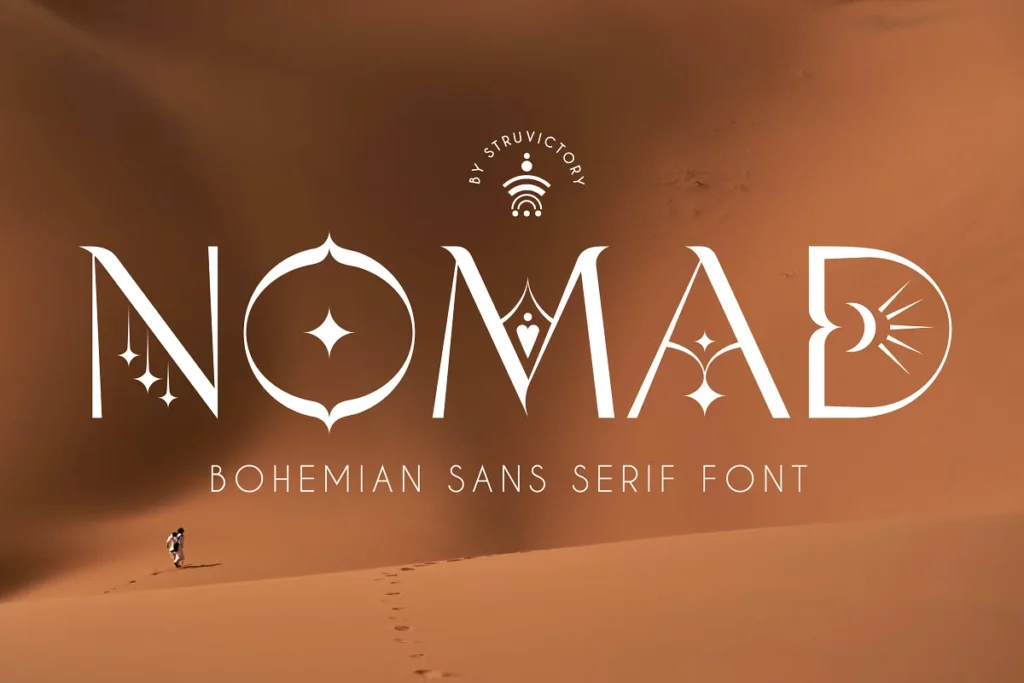 Nomad - Bohemian Sans Serif Font