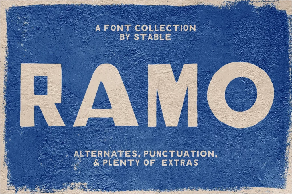 Ramo - Apocalpyse Font