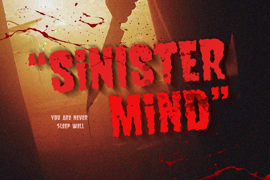 Sinister Mind - Horror Creepy Font