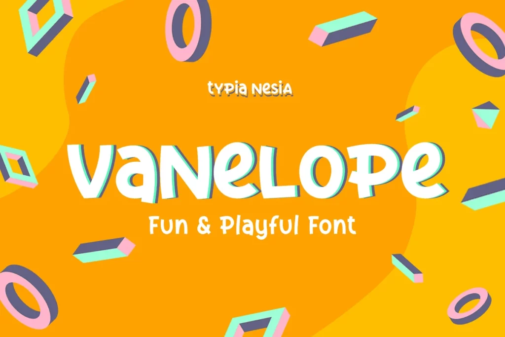 Vanelope - Fun Boyish Font