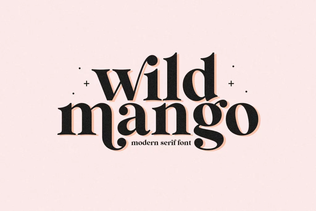 Wild Mango - Bohemian Font