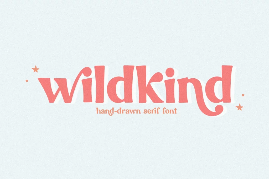 Wildkind - Boho Serif Font