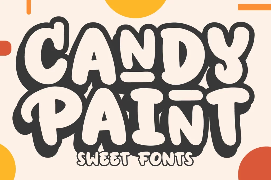 Candy Paint - Sweet Candy Font
