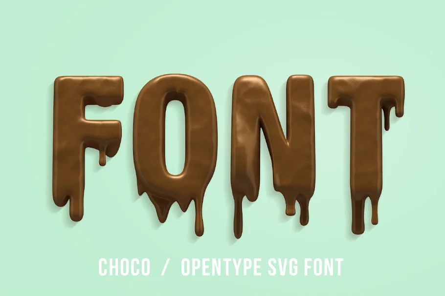 Choco Font - Candy Fonts