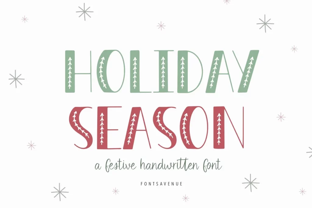 Holiday Season - Winter Fonts