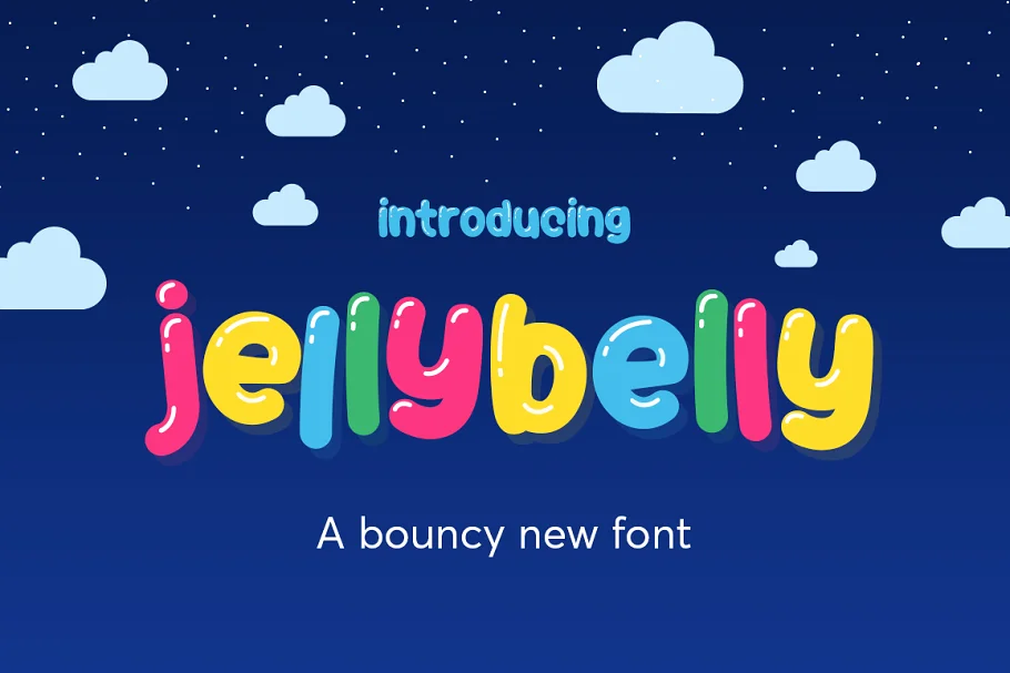 JellyBelly - Candy Fonts