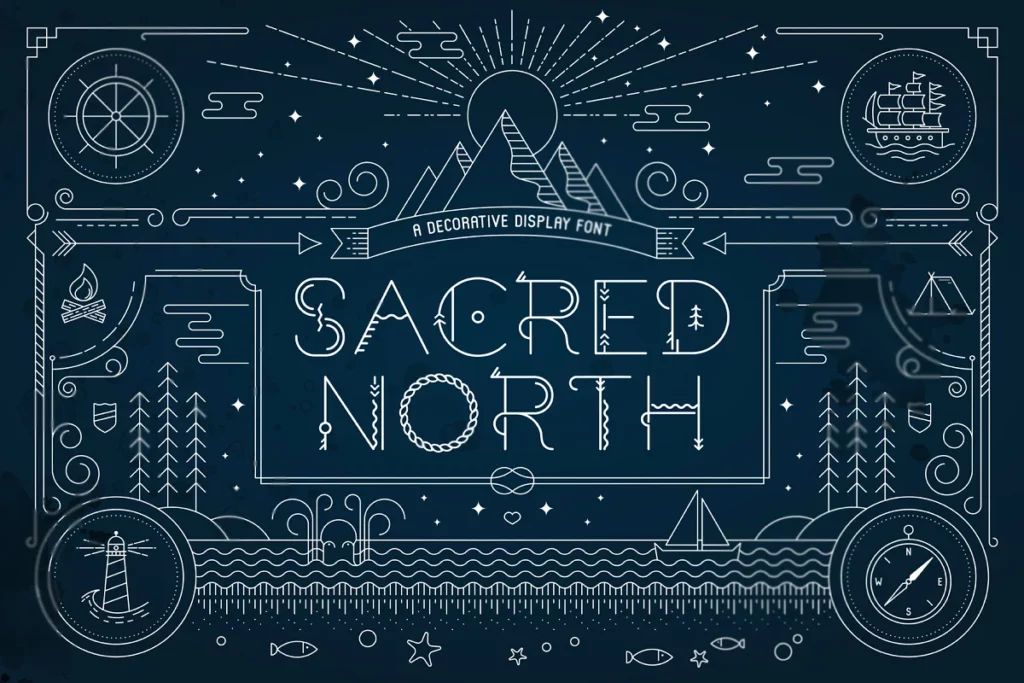 Sacred North - Winter Fonts