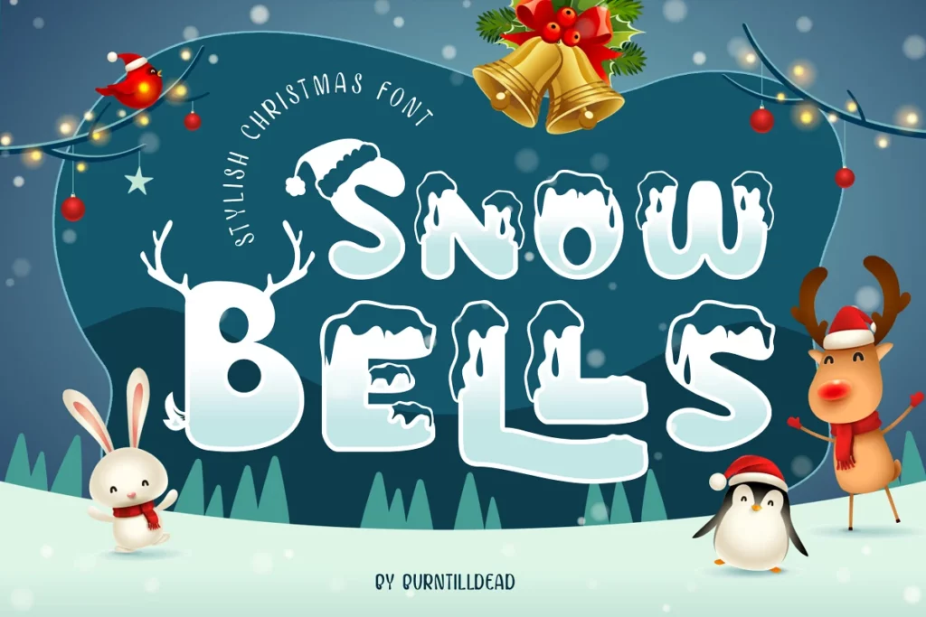 Snow Bells - Winter Fonts