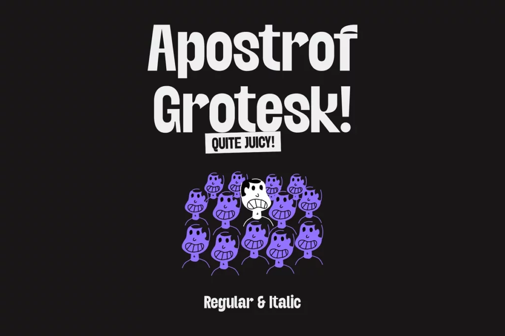 Apostrof - Quirky Fonts