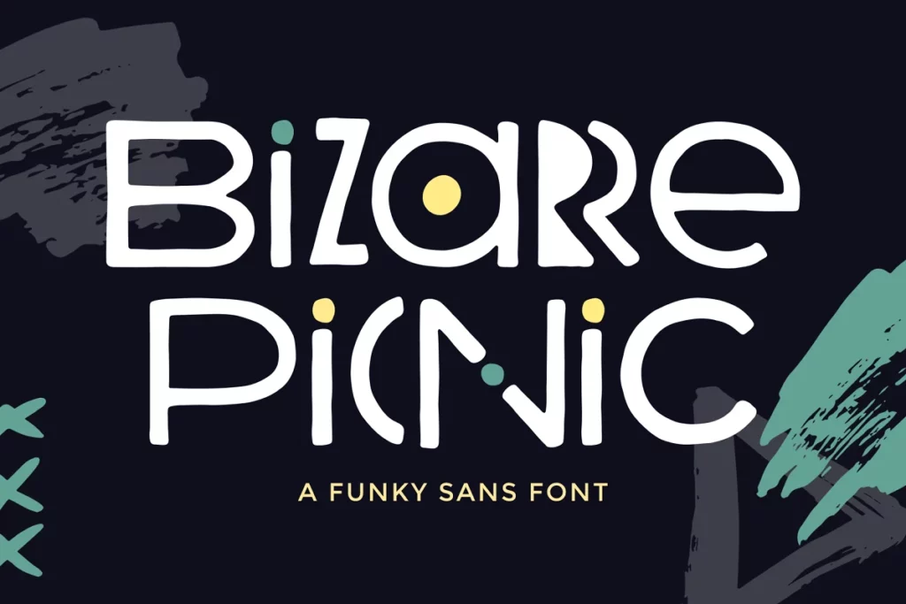 Bizarre Picnic - Quirky Font