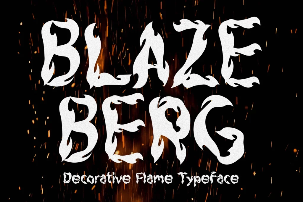Blazeberg - Camping Fonts