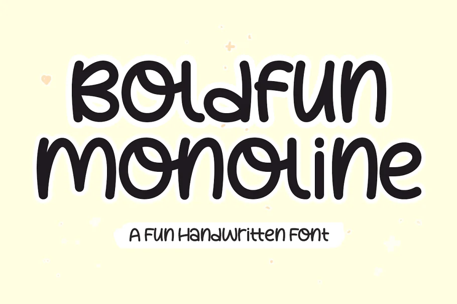 Boldfun - Quirky Font