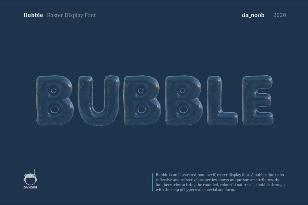 Bubble - Bubble Font