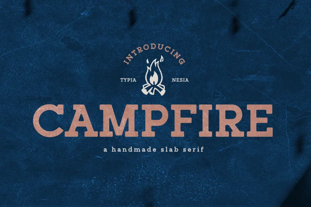 Campfire - Camping Fonts