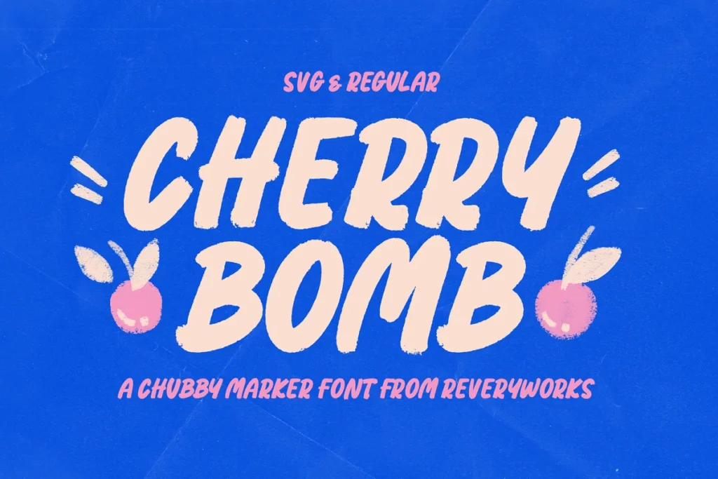 Cherry Bomb - Quirky Font
