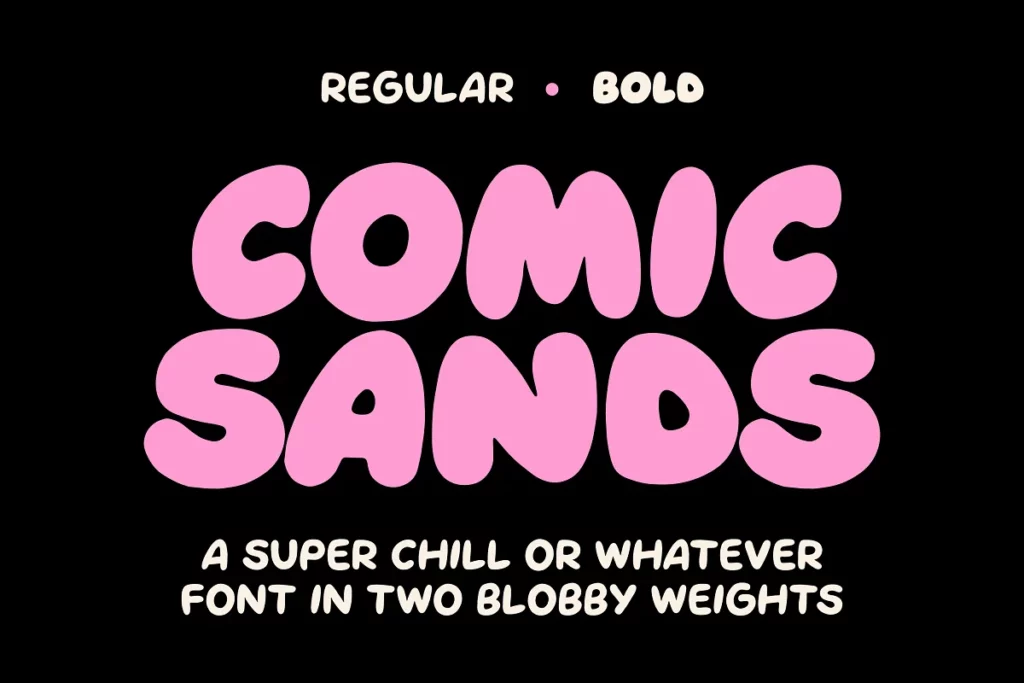 Comic Sands - Quirky Font