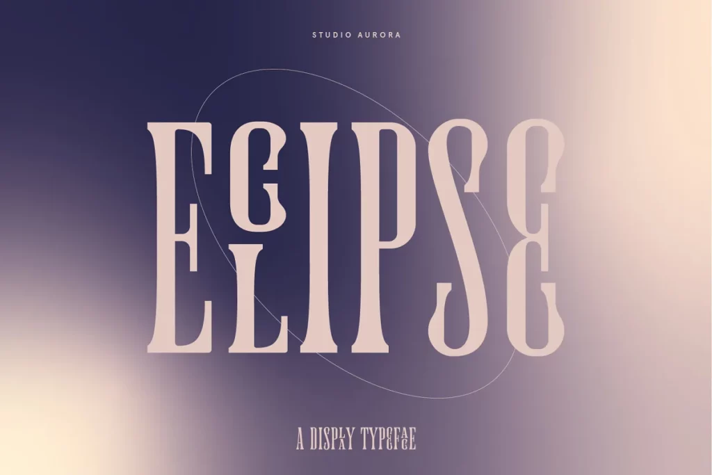 Eclipse - Quirky Font