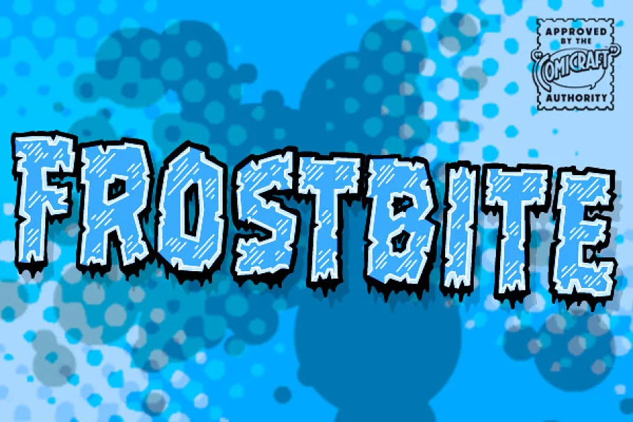 Frostbite - Icy Font
