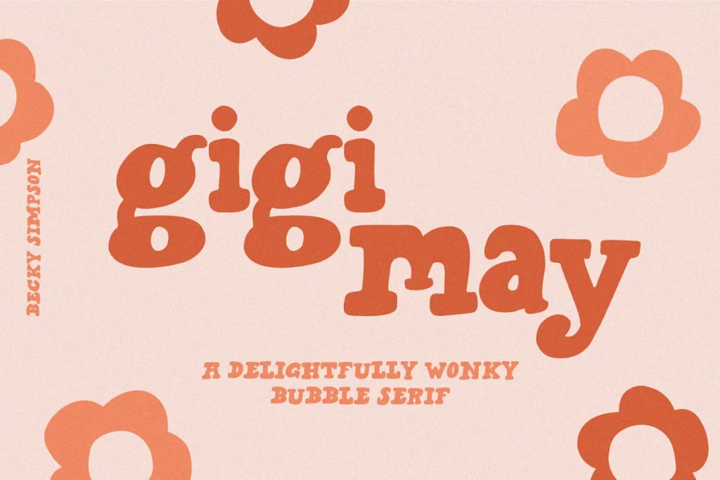 Gigi May - Whimsical Font