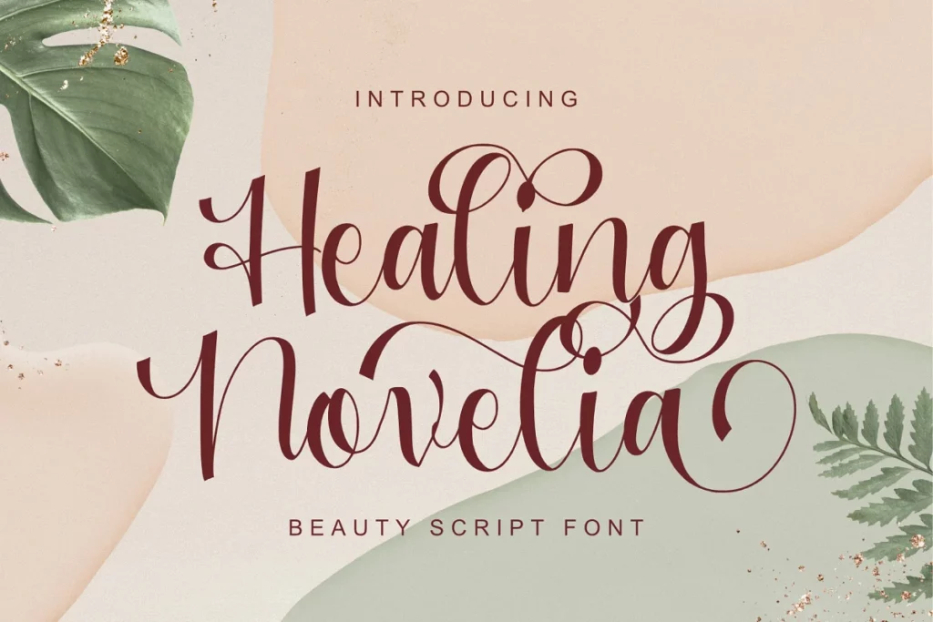 Healing Novelia - Whimsical Font