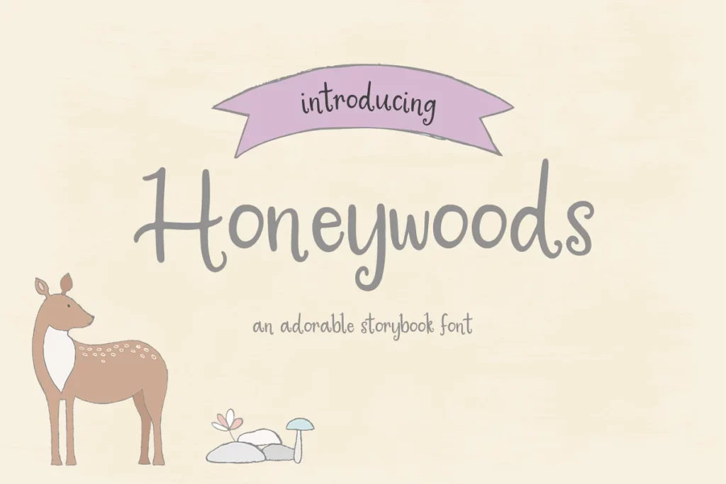 Honeywoods - - Whimsical Fonts