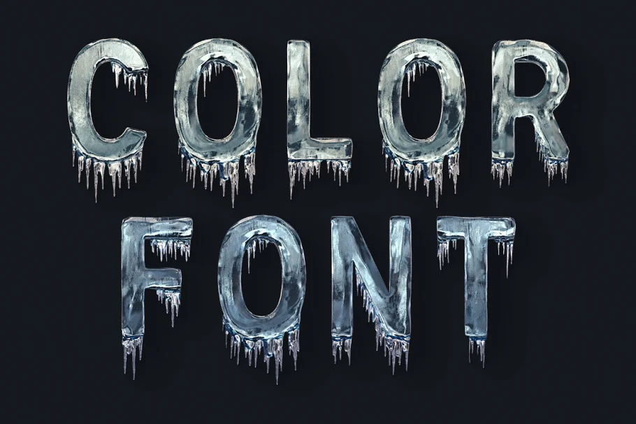 Ice Cold - Icy Font
