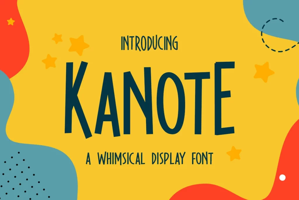Kanote - Whimsical Font