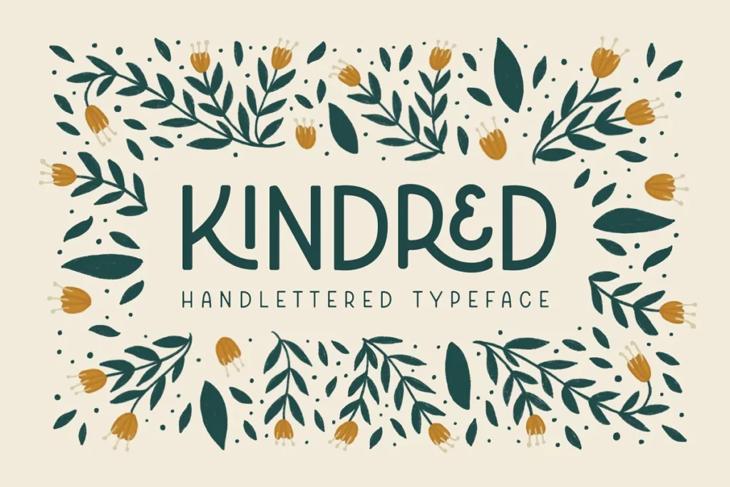 Kindred - Quirky Fonts