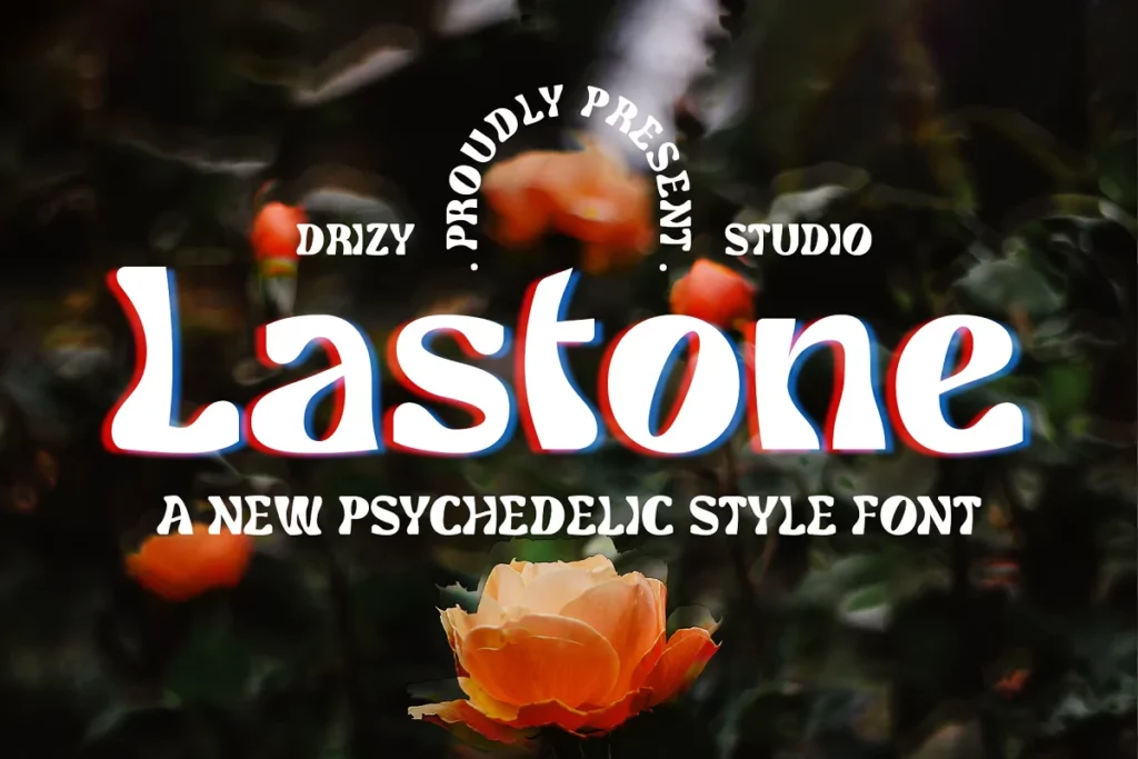 Lastone - Psychedelic Font