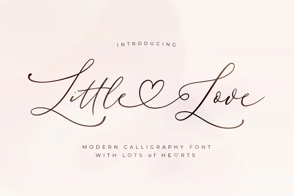 Little Love - Whimsical Font