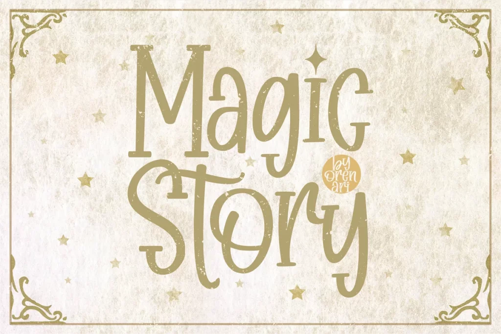 Magic Story - Whimsical Font
