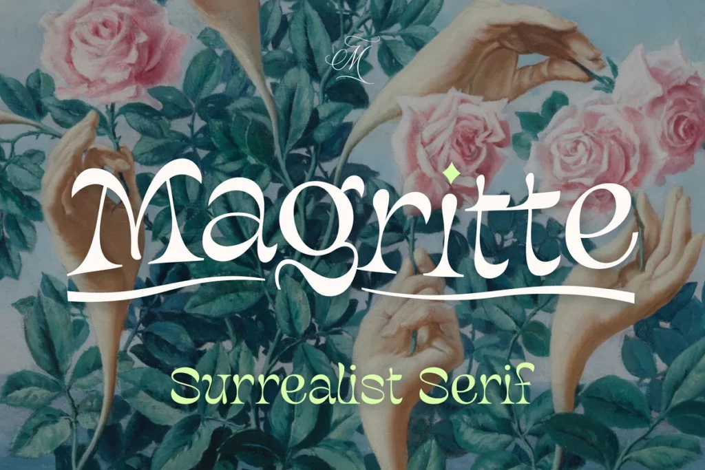 Magritte - Psychedelic Fonts