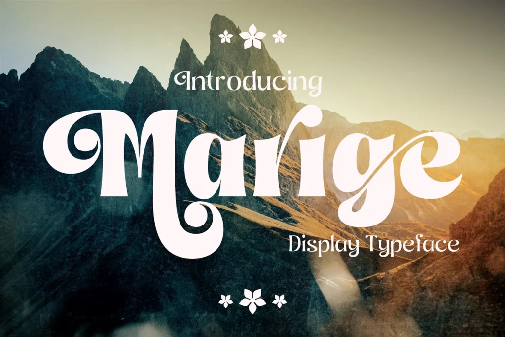 Mairge - Psychedelic Font