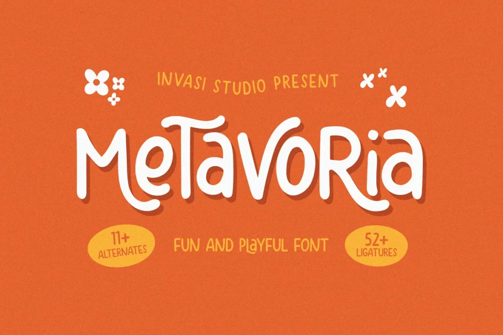 Metavoria - Quirky Font