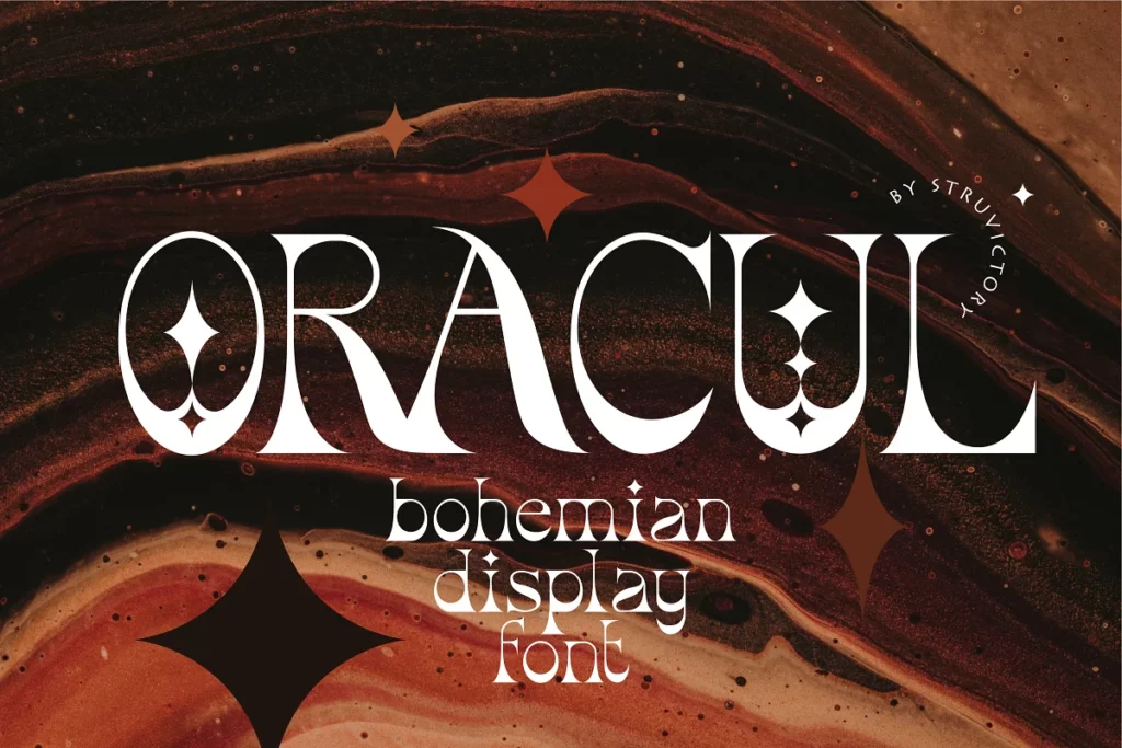 Oracul - Psychedlic Font