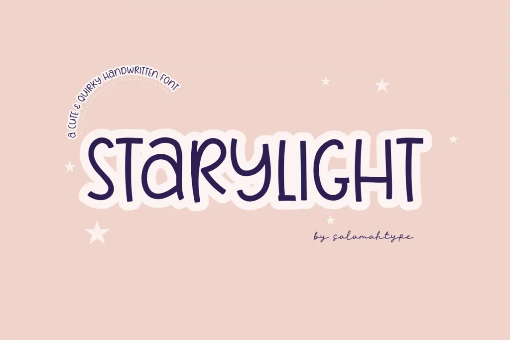 Starylight - Quirky Font