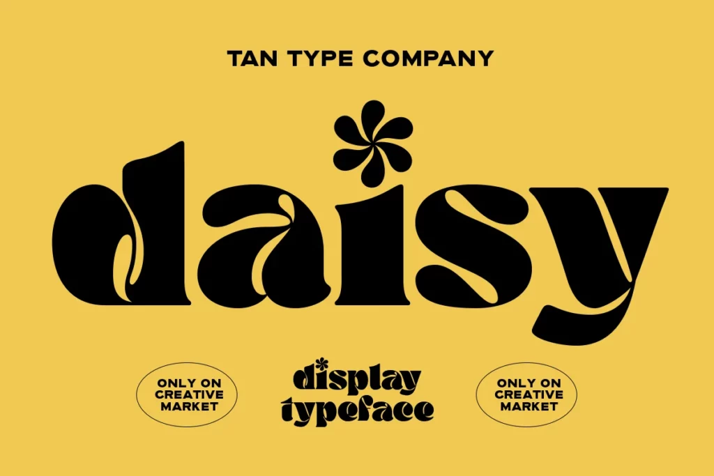 Tan Daisy - Quirky Font