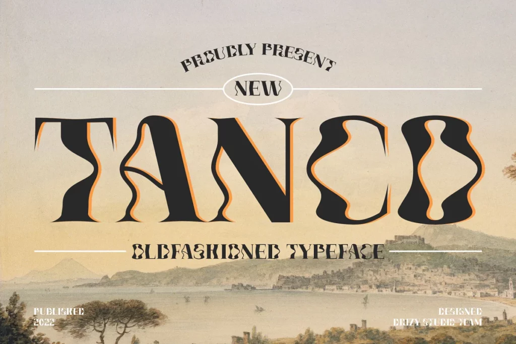 Tanco - Psychedelic Font