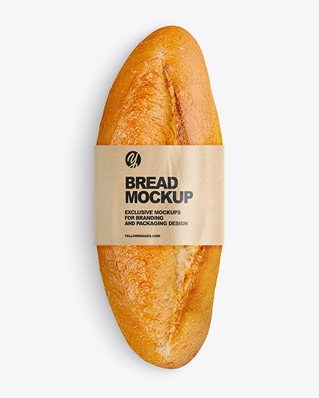 Bread with Label Mockup 2