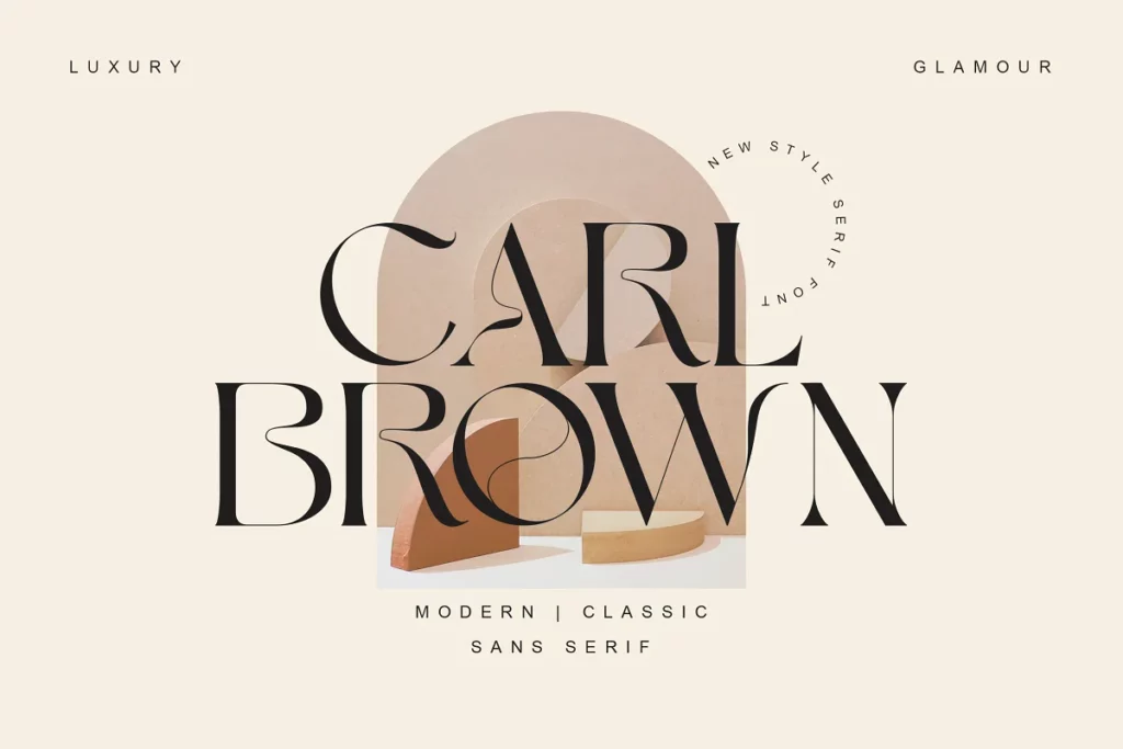 Carl Brown - Spring Font